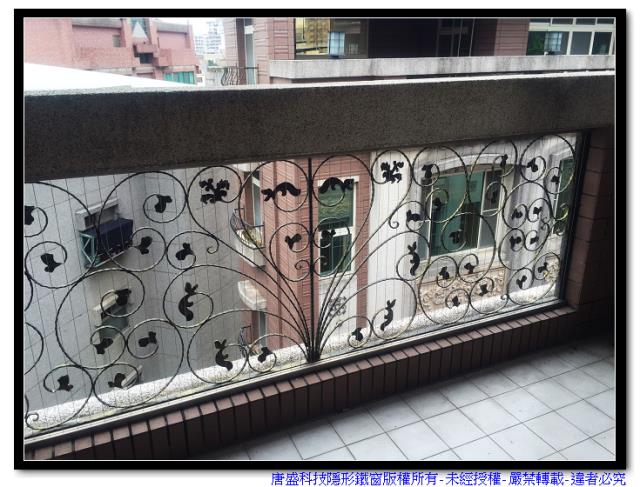 唐盛科技,隱形鐵窗,台中 郡元設計