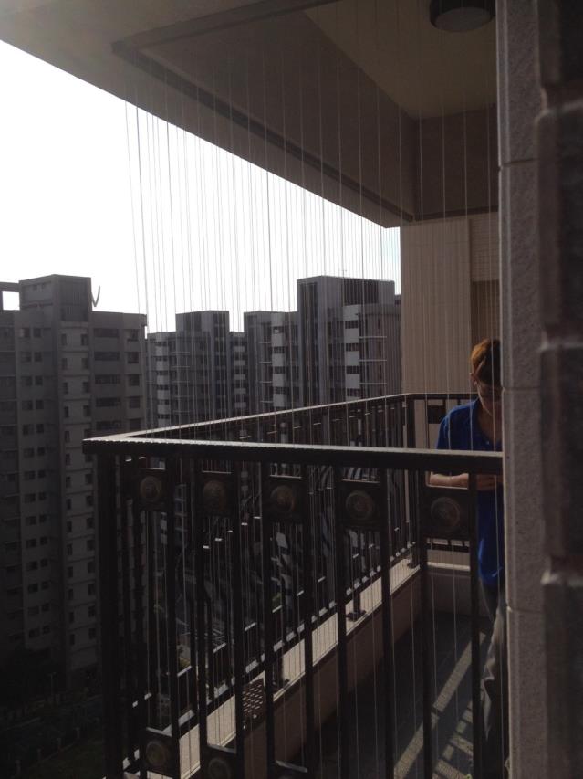 唐盛科技,隱形鐵窗,台北淡水蔚城