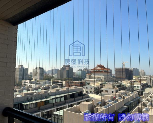 唐盛科技,隱形鐵窗,台南市中西區  世界湖美麗